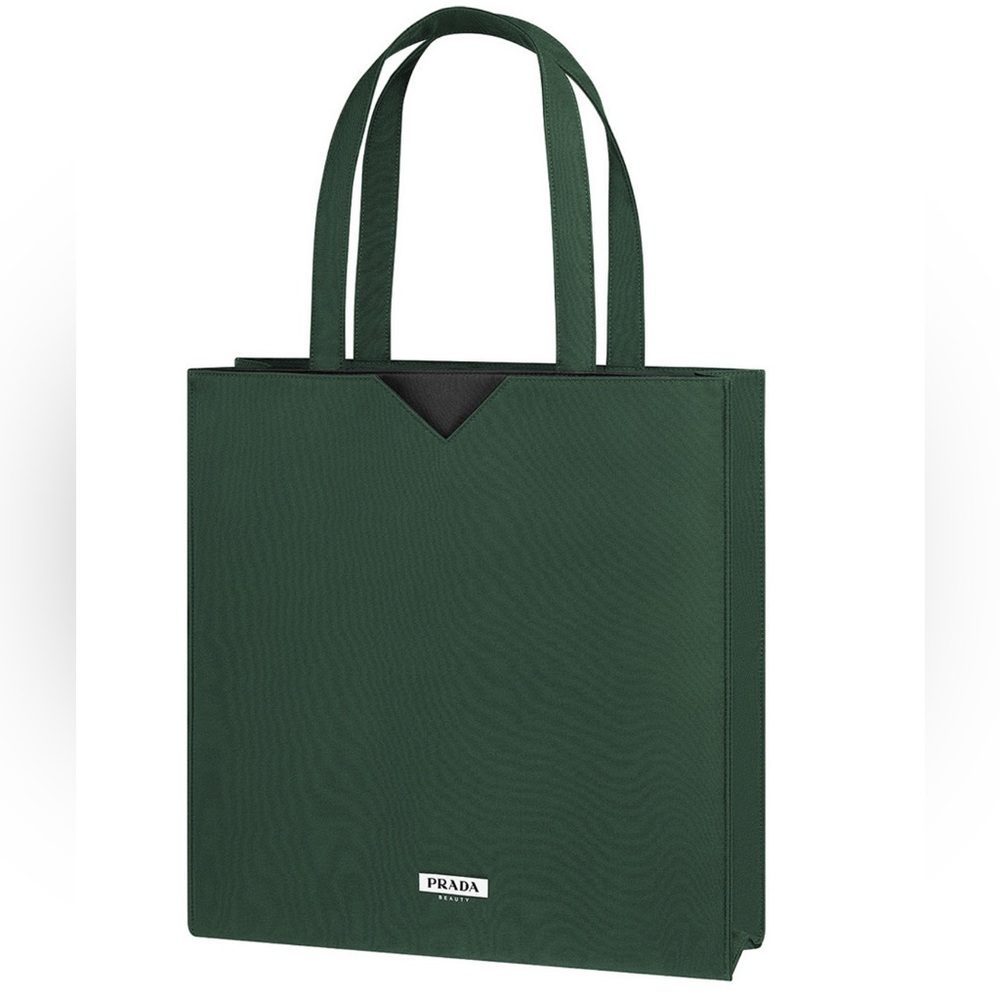 Prada shopper canvas bag new